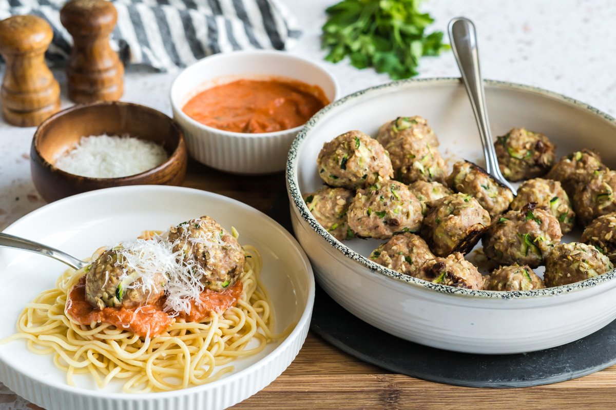 イタリアンチキン＆ベジタブルミートボール