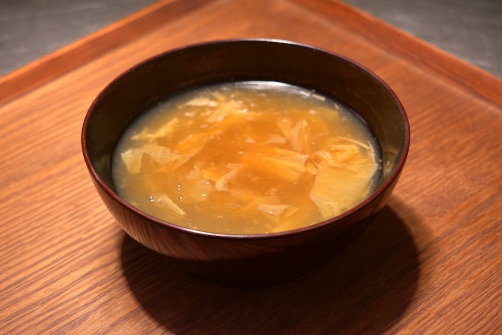 湯葉の生姜麹あんかけ